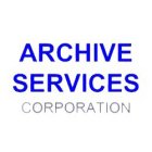 ARCHIVE SERVICES CORPORATION