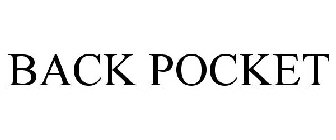 BACK POCKET
