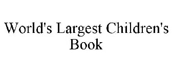WORLD'S LARGEST CHILDREN'S BOOK