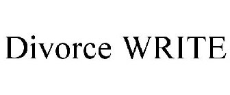 DIVORCE WRITE