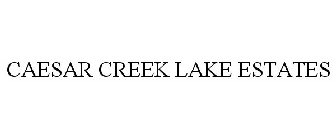 CAESAR CREEK LAKE ESTATES