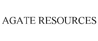 AGATE RESOURCES