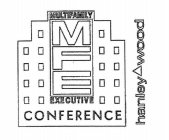 MULTIFAMILY EXECUTIVE MFE CONFERENCE HANLEY WOOD