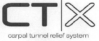 CT X CARPAL TUNNEL RELIEF SYSTEM