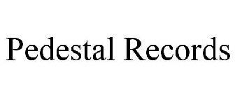 PEDESTAL RECORDS