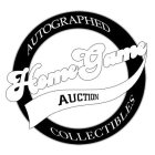 HOME GAME AUCTION AUTOGRAPHED COLLECTIBLES