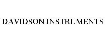 DAVIDSON INSTRUMENTS