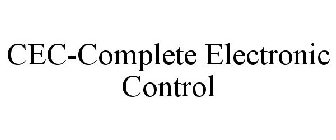 CEC-COMPLETE ELECTRONIC CONTROL