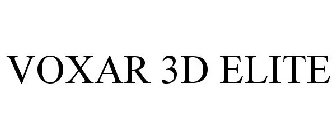 VOXAR 3D ELITE