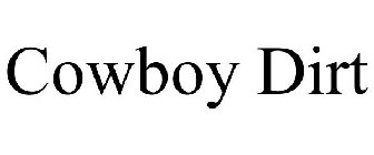 COWBOY DIRT