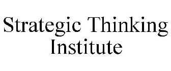 STRATEGIC THINKING INSTITUTE