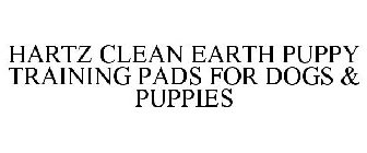 HARTZ CLEAN EARTH PUPPY TRAINING PADS FOR DOGS & PUPPIES