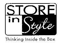 STORE IN STYLE THINKING INSIDE THE BOX