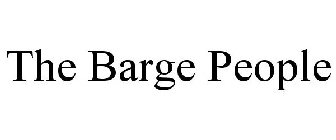THE BARGE PEOPLE