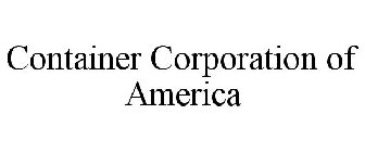 CONTAINER CORPORATION OF AMERICA