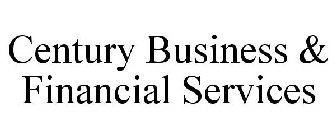 CENTURY BUSINESS & FINANCIAL SERVICES