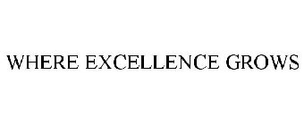 WHERE EXCELLENCE GROWS