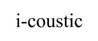 I-COUSTIC