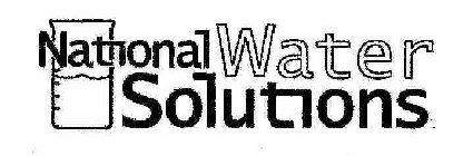 NATIONAL WATER SOLUTIONS