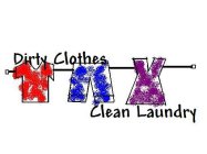 DIRTY CLOTHES CLEAN LAUNDRY