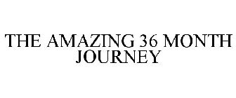 THE AMAZING 36 MONTH JOURNEY