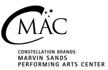 MAC CONSTELLATION BRANDS MARVIN SANDS PERFORMING ARTS CENTER