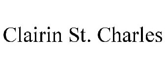 CLAIRIN ST. CHARLES