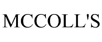 MCCOLL'S