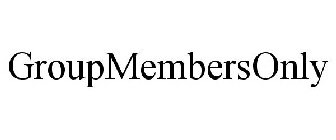 GROUPMEMBERSONLY