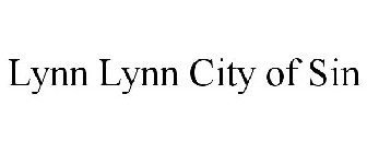 LYNN LYNN CITY OF SIN