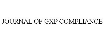 JOURNAL OF GXP COMPLIANCE