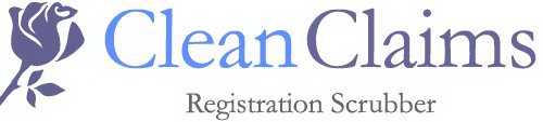CLEAN CLAIMS REGISTRATION SCRUBBER