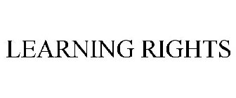 LEARNING RIGHTS