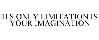ITS ONLY LIMITATION IS YOUR IMAGINATION