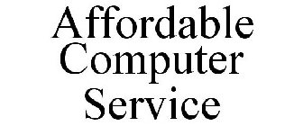AFFORDABLE COMPUTER SERVICE