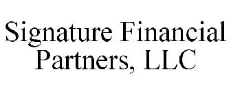 SIGNATURE FINANCIAL PARTNERS, LLC