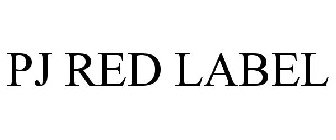 PJ RED LABEL