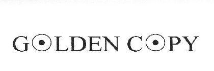 GOLDEN COPY