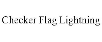 CHECKER FLAG LIGHTNING