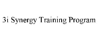 3I SYNERGY TRAINING PROGRAM