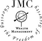 JMC WEALTH MANAGEMENT CHOOSING THE FREEDOM OF SECURITY