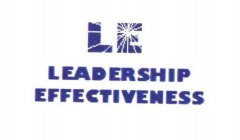 LE LEADERSHIP EFFECTIVENESS