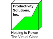PRODUCTIVITY SOLUTIONS, INC. HELPING TO POWER THE VIRTUAL CLOSE