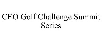 CEO GOLF CHALLENGE SUMMIT SERIES