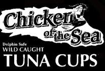 CHICKEN OF THE SEA DOLPHIN SAFE WILD CAUGHT TUNA CUPS