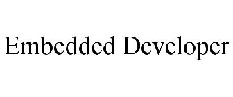 EMBEDDED DEVELOPER