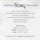 CARE FOR THE YOAG STRAP & POUCH