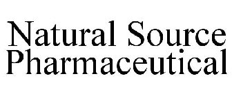 NATURAL SOURCE PHARMACEUTICAL