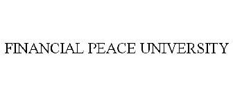 FINANCIAL PEACE UNIVERSITY