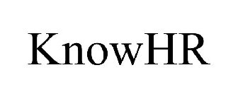 KNOWHR